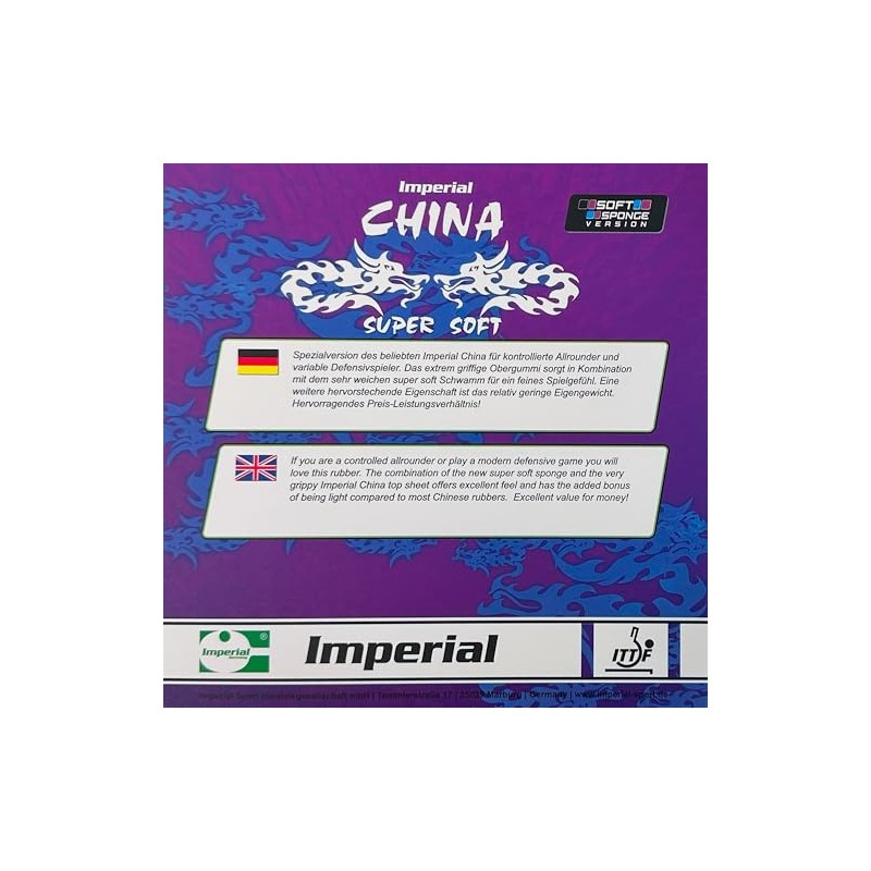 Imperial China Super Soft (2.0 mm - Black) | China