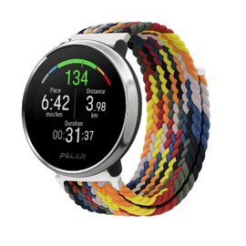 Nylon Wristband Compatible with Polar Ignite 3 / Ignite 2 / Ignite/Polar Unite/Polar Pacer Bracelets Movement Elastic Men and Women Braided Replacement Strap (10)