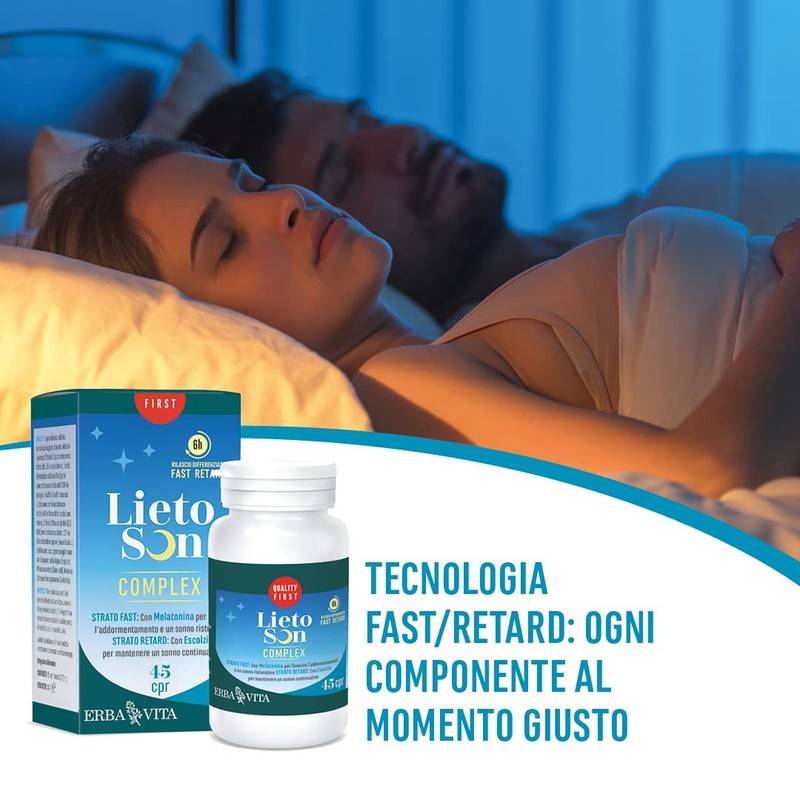 ERBA VITA Lietoson Complex Compresse a base di melatonina ed