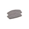 Leifheit 11911 CleanTenso Steam Broom Replacement Cover, pack 2, Grey