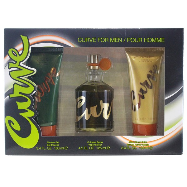 LIZ CLAIBORNE Curve 3 Pc. Gift Set (Cologne Spray 4.2