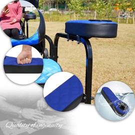 HANGKUNNEE Golf Cart Armrest with Cup Holder for EZGO Club Car Yamaha - Upgrade Support Frame/No Drilling Required - Can Fit 0.78 and 1.0" Square Tube Frame