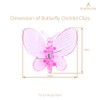 BEADNOVA Butterfly Orchid Support Clips - 30 Pack in Mixed