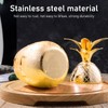 Cocktail Shaker Pineapple Shape Stainless Steel Polished Smooth Surface 500ml