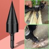 Wood Splitter Drill, Drill Cone Wood Splitter with 3 Drill