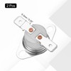 uxcell 2pcs KSD301 Thermostat 140°C/284°F 16A Normally Closed N.C Adjust