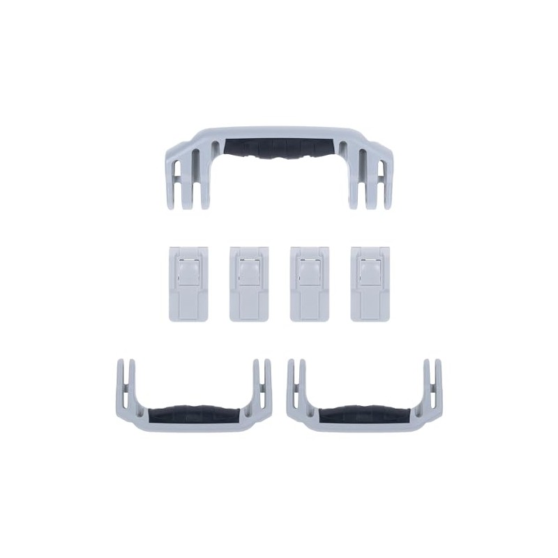 Pelican 1607 Replacement Handle & Latch Set by ColorCase -