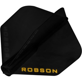 Pluma bulls darts Robson estandar small negra