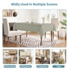 Veblandy Tablecloth Rectangle Waterproof Spill-Proof Wrinkle-Free Table Cloth Washable, Kitchen