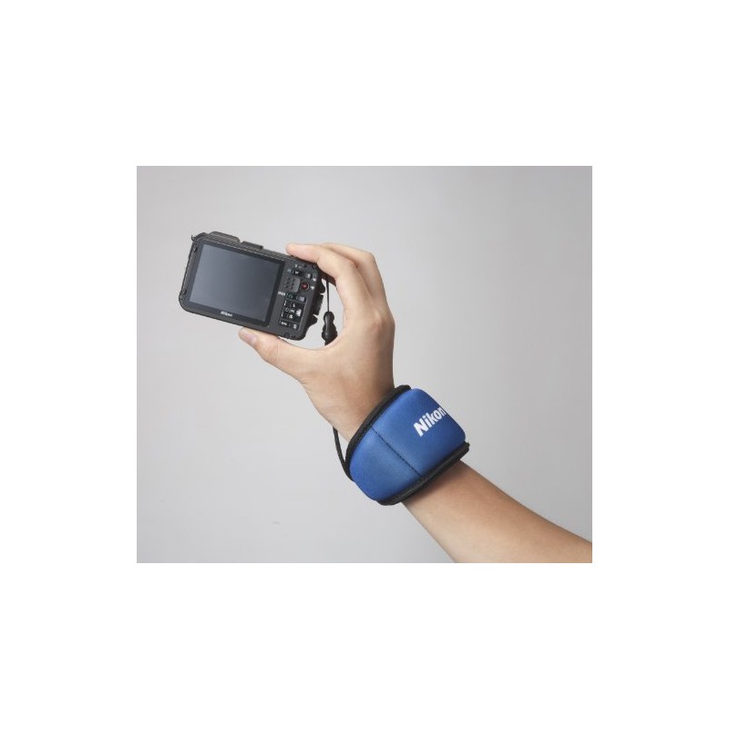 Nikon フローティングストラップ コンパクト用 シンプル ブルー FTST1BL