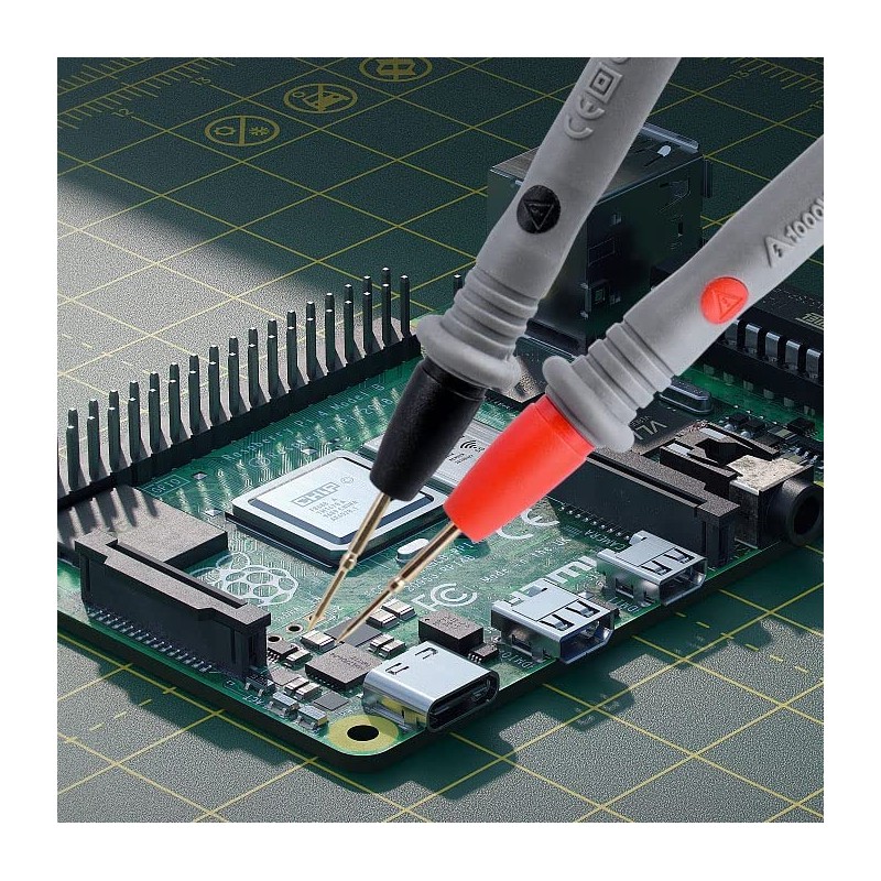 Yakamoz Test Leads Tweezer Multimeter Probe Lead Set 2Pcs SMD