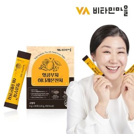 Vitamin Village Hot Complex Honey Lemon Ginger 1 Box 30 bags 1 month / 비타민마을 핫 콤부차 허니레몬진저 1박스 30포 1개월분
