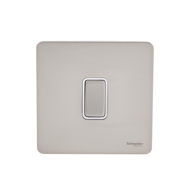 Schneider Electric Ultimate Screwless Flat Plate - Single Retractive 2