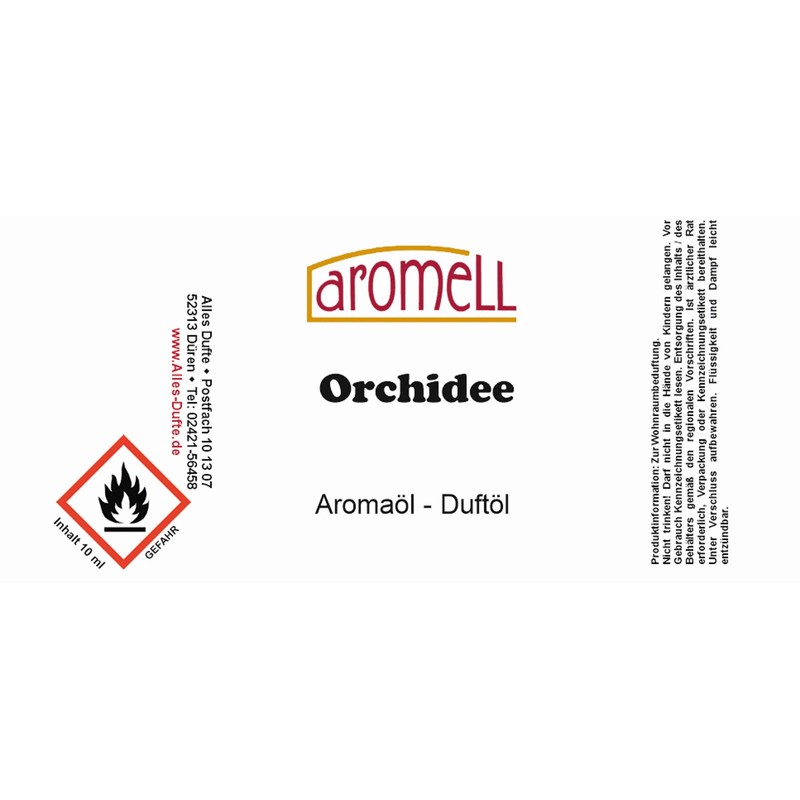 Orchid Aroma Oil 10ml