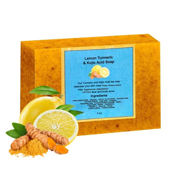 Turmeric and Kojic Acid Soap - Lemon Turmeric & Kojic