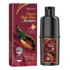Champú Teñir Cabello Negro Eeloe Rojo Vino