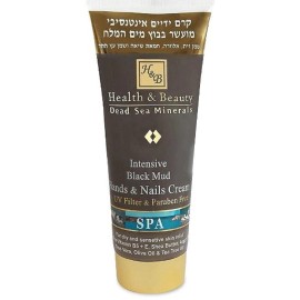 Health and Beauty H&B Intensive Black Mud Hand & Nails Cream 200 ml  6.76 Fl.oz  Ship From USA