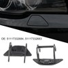 Front Bumper Headlight Washer Water Spray Cover 51117332684 Replacement for
