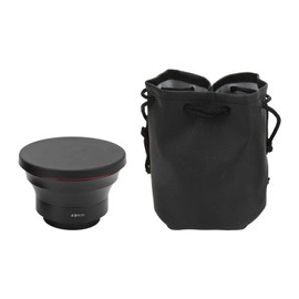 49mm Wide Angle Camera Lens 0.43X HD Professional Wide Angle Lens with Macro Lens Camera Accessory