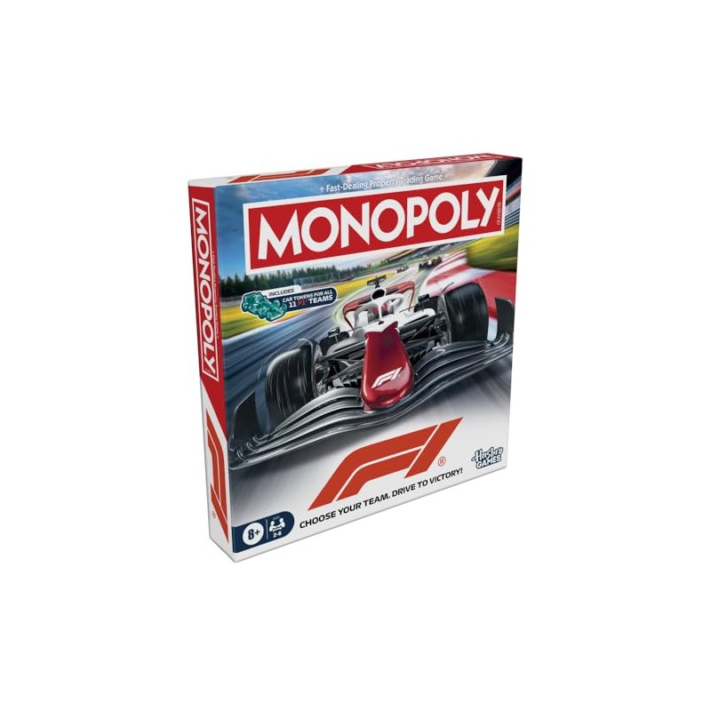 Hasbro Games Juego de Mesa Monopoly Edición F1