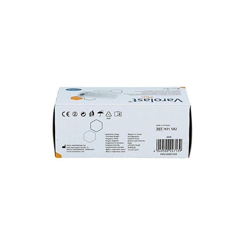 Varolast Plus Zinkleimbinde 8cmx5m 931582, 1 St [Badartikel]