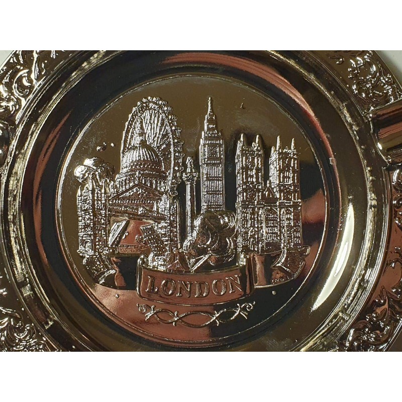 London Souvenir Metal Ashtray - Great British Gift