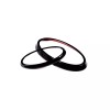 autotrim000 Gloss Black Front Rear Emblem Badge Logo Trim 2PCS
