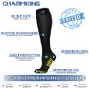 CHARMKING Compression Socks for Women & Men (8 Pairs) 15-20