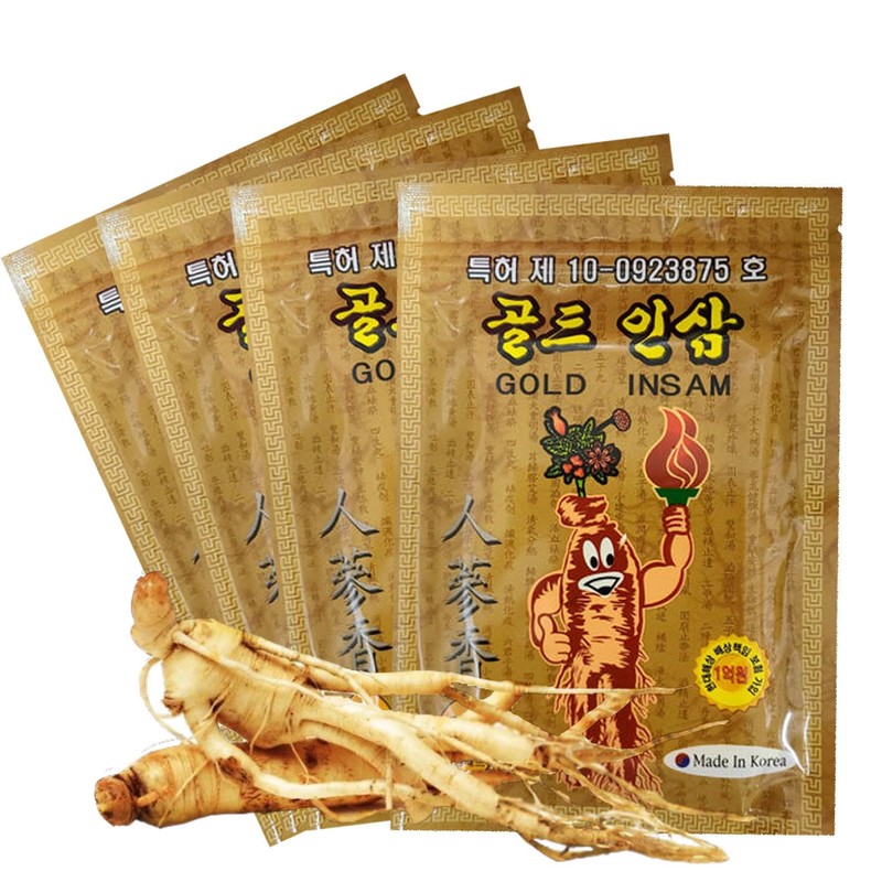 DEAD SKIN Korean Traditional Herbal Patch with Ginseng, Power Strips
