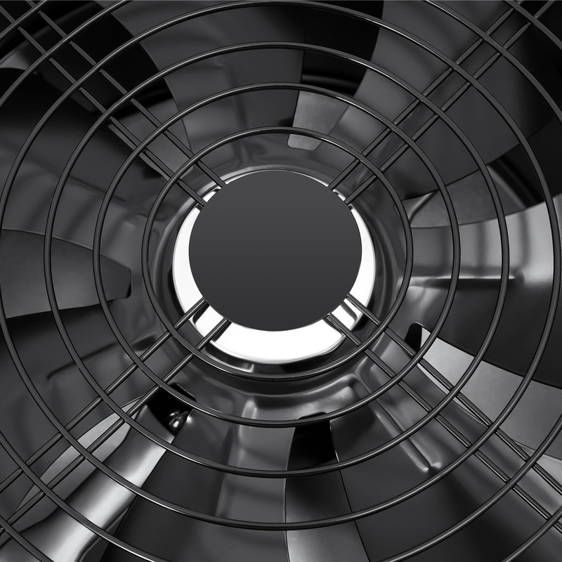 MUSESPANI 12'' Industrial Ventilation Fan, 125W Utility Blower Fan 2800