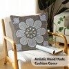 Beaded Throw Pillow Cover/Euro Sham/Cushion Sham, Super Luxury Soft Pillow