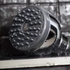 AquaBliss TurboSpa 3 Inch High Pressure Shower Head w/Flow Restrictor