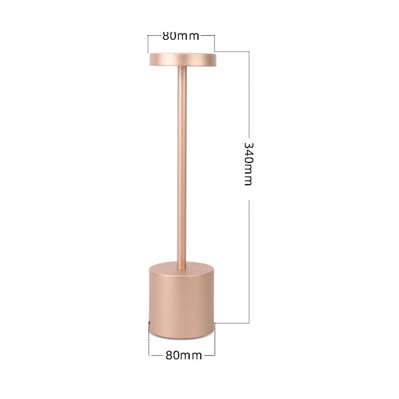 3 Colors I Shape Table Lamp Stepless Dimming LED Eye