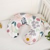 HNHUAMING Nursing Pillow Cover for Baby Girls Boys, Breastfeeding Pillow