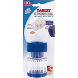 Ezy-Dose Tablet Crusher with Pill Container 1 ea (Pack of 4)