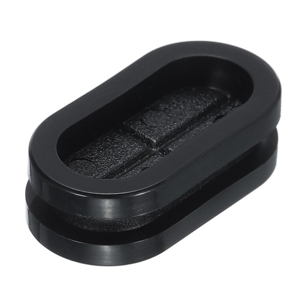 MECCANIXITY Rubber Grommet Mount Size 26 x 12 mm Oval