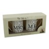 Amore 25th Anniversary Set of 2 China Mugs 'Mr Right