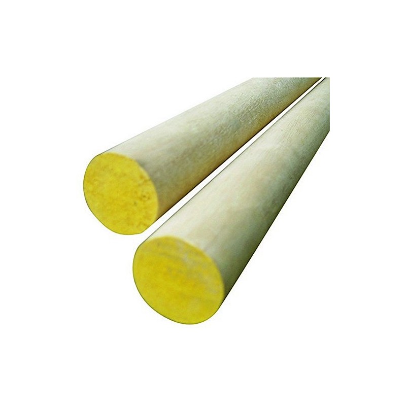 Alexandria Moulding Round Ramin Hardwood Dowel 2" Dia. x 48"