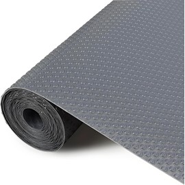 2PCS 30×500cm Revestimientos de Gabinetes de Cocina, Forro de Estante Antideslizante Resistente Al Agua Grueso, Forro para Estantes y Cajones, Fácil de Cortar y Colocar (Gris