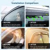 GEARZAAR For 2019-2024 Nissan Altima JDM Mugen Style Window Visors