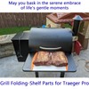 YOUFIRE Grill Folding-Shelf Parts for Traeger Pro 22, Pro 575,
