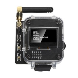 WiFi Programmable Smart Watch - ESP8266 Development Board Module with 1.3 Inch Display for DIY Electronics, IoT Projects, and Testing
