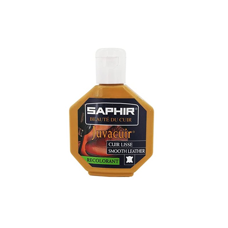 SAPHIR Juvacuir Liquid Leather Polish 75ml (Natural Leather)