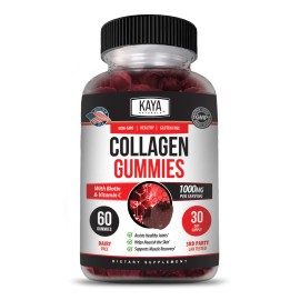 Collagen Vitamin Gummies for Hair Skin & Nails, Premium Collagen Supplement