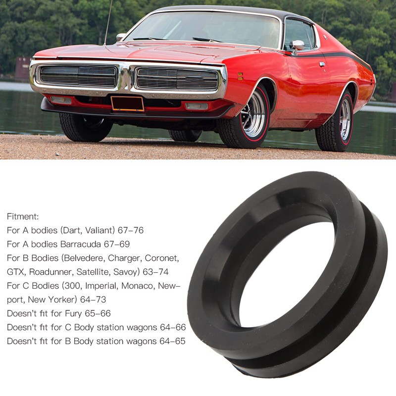 Rubber Gasket, Black Rubber Material Neck Grommet Fuel Tank Filler