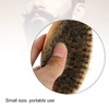 Kit de Cepillo y Peine para Bigote y Barba, Cepillo