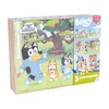 Novelty Corp Rompecabezas 5 En 1 Bluey Caja De Madera