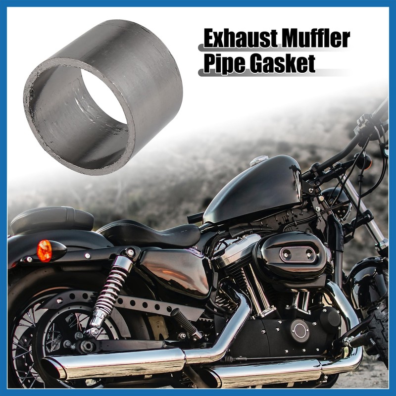 A ABSOPRO 35mm ID 40mm OD Motorcycle Exhaust Muffler Pipe