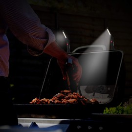 Lmaytech Tool Gifts for Men 2Pack Rechargeable LED Work Lights with Magnetic Base, 360° Rotation,Versatile Lighting for Repairs, Outdoors, Mens Gifts