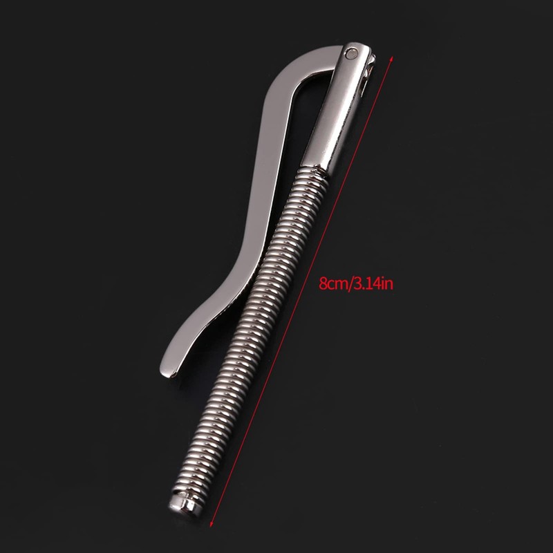 TEUOPIOE Metal Money Clips Replacement Bar 80mm Insert for Bifold